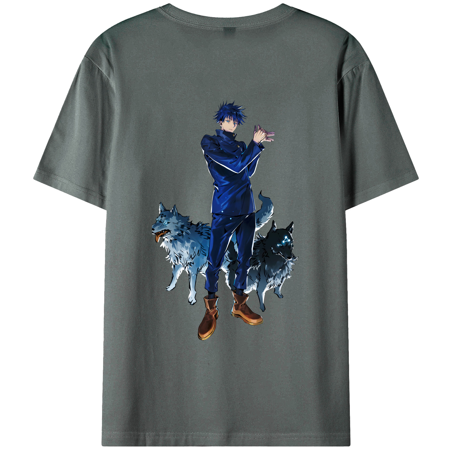 （画像用） 呪術廻戦 Jujutsu Kaisen 綿100％半袖Tシャツ（背面プリント）